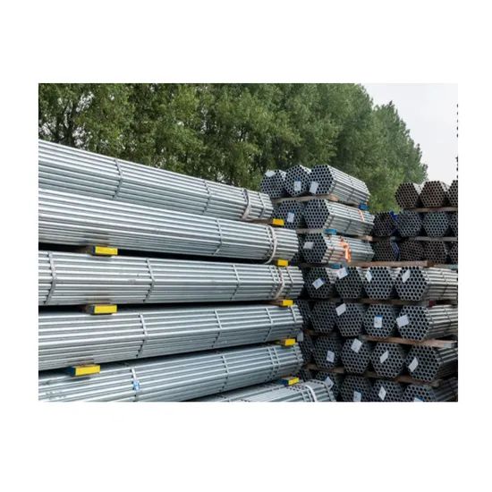 Fluid Galvanized Iron Pipe Gi Welded Round Steel Tube MOQ 5mt Type Welded Origin China Width 20-219mm Payment L/C T/T Loading 20/40FT - Image 4