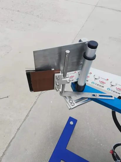 Top and Bottom Labeler Labeling Machine Trademark ZH Origin Yantai Motor Power 1kw Gross Weight 60kg HS Code 8422303090 Driven Type - Image 6