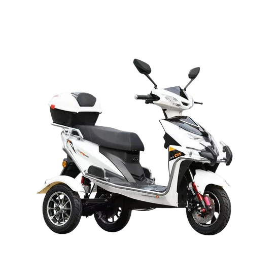 Factory Direct Three-Wheeled Electric Tricycle with Guardrail Tricycle - Image 5