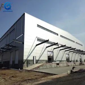 Easy Assemble Prefab Shed Metal Building Kit Warehouse Steel Structures Metal Workshop Building Factory - Image 4
