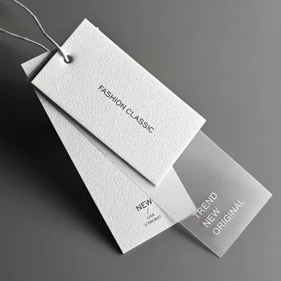 Customized Printed Logo Recycled Paper Hang Tag Type Hang Origin China Pattern Printed HS Code 482100000 Trademark hang - Image 2