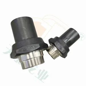 HDPE Threaded Male Coupling for Drinking Water System with Stainless Steel Insert - Image 2
