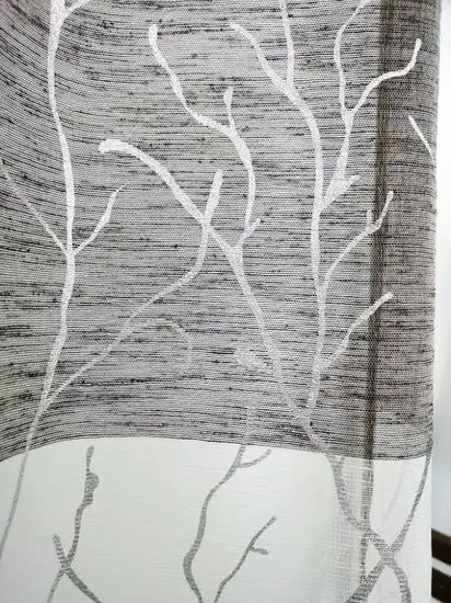 Home Textile Linen Looks Foiled Curtain - Image 2