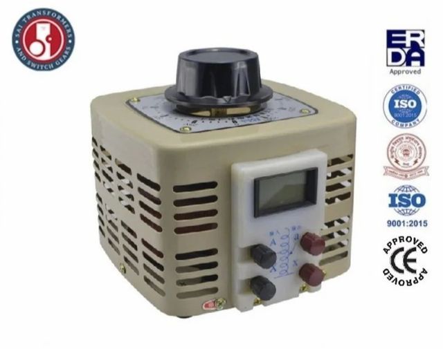 Electric Single Phase Variac Transformer Display Good Power Electric ...