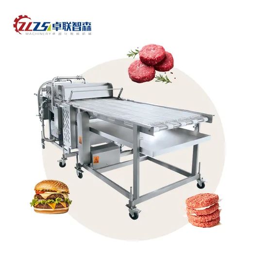Fully Automatic Burger Patty Making Line Chicken Nuggets Breading Machine Meat Patty Production Line - Image 4