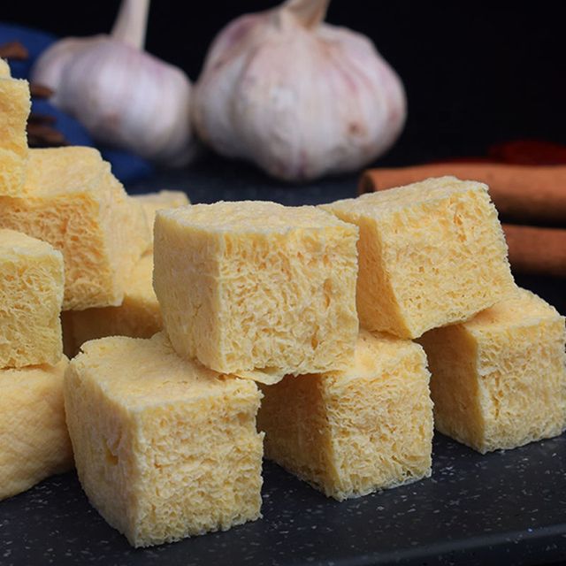 Factory Directly Sells Freeze Soya Curd Frozen Tofu Frozen Fresh Bean Curd Freeze Tofu - Image 4