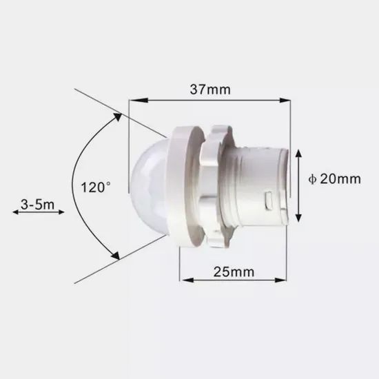 SLS PIR Infrared Motion Sensor with Light Level Sensing Capability - Image 6