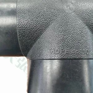 High-Quality Equal Cross Pipe Fitting for HDPE Water Systems Type Equal SDR 11/13.6 Head Type Cross Technics Injected Connection Welding - Image 6