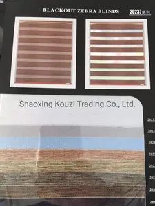 R122 Roller Blinds Fabric Style Modern Origin Zhejiang Structure Roller Open Type Manual Width 2m, 2.5m, 3m Kind 50-100%Blackout - Image 3