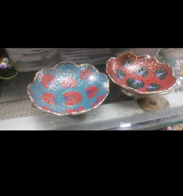 Diameter: 4 inch Brass Fruit Bowl Diameter 4 - Image 1