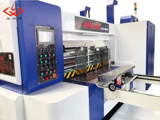 4 Colors Corrugated Cardboard Box Digital Making Printing Machine - Image 5