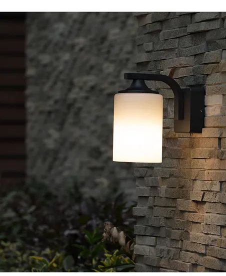 Modern and Minimalist Outdoor Wall Lamp LED Light Origin China Base Type E27 IP Rating IP43 Certification CE Voltage 110-220V - Image 4