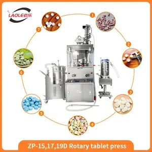Zp-15/17/19d Fully Automatic Pharmaceutical Small Rotary Tablet Press Machine - Image 5