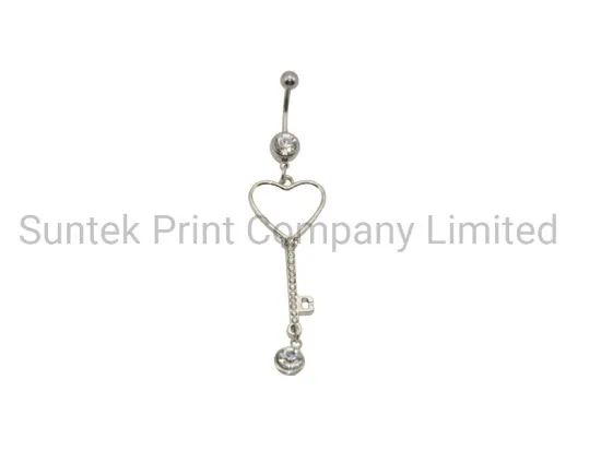 Sublimation Blank Fashion Navel Ring Style Fashion Piercing Navel Trademark SUNTEK Model NO. STB-NR03 HS Code - Image 3