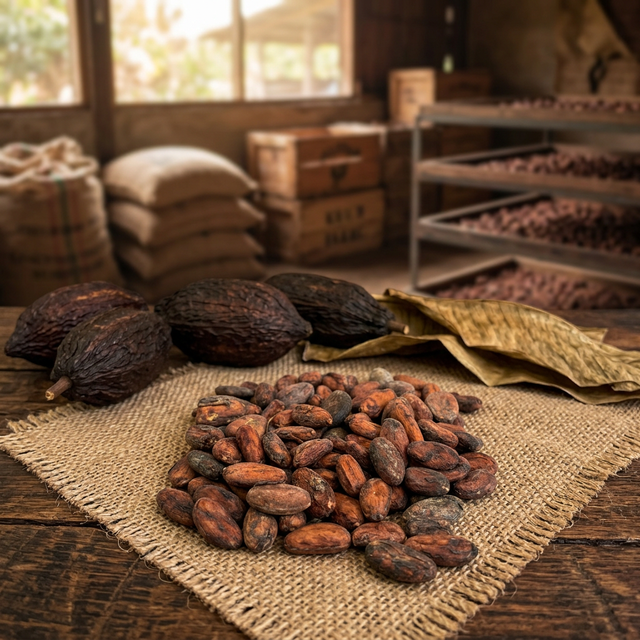 Pure Fermented Indonesian Cocoa Beans Sun Dried Raw Natural Cacao 1 KG High Grade Export Quality Gourmet Chocolate Craft - Image 3