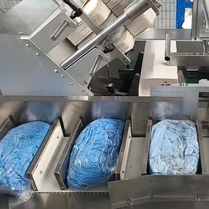 Automatic 50 PCS Gloves Box Case Sealing Packing Machine Origin China Model NO. UN102 Trademark Unipack Packaging Cartons - Image 3