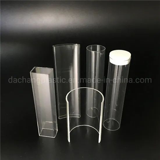 Transparent Polycarbonate Extrusion Packing Tube 35X10mm HS Code 39169090 Trademark Dachang Model NO. EX247-001 Material Polycarbonate - Image 6