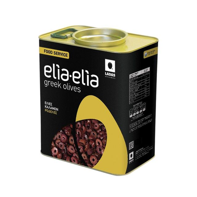 Black Olives sliced Color Black Texture Sliced Packaging Weight 5kg Drainage Status - Image 1