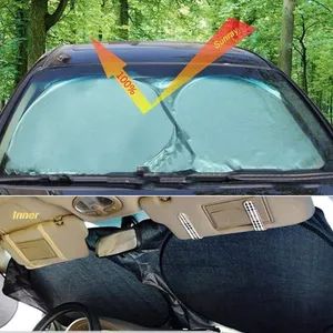 Front Window Sunshades Car Sun Shade Front Windshield Wyz12903 - Image 3