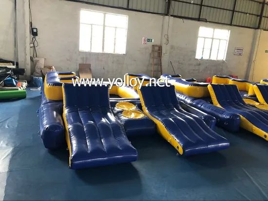 Support Raft Hs Code Floating Water Island 6 Person Inflatable Loung Raft Pool MOQ 1 Piece ...