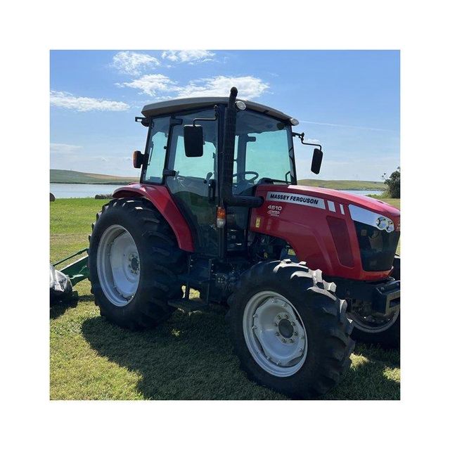 Massey Ferguson GC1723EB compact utility tractor overview diesel engine hydrostatic transmission 4WD system loader backhoe features PTO performance and landscaping applications - Image 4