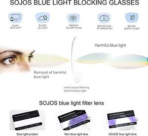 Customized Anti Blue Light Metal Frames for Eyeglasses - Image 6