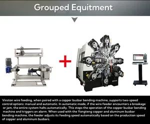 CNC Busbar Bending Machine/China Machine Origin China Weight 9400kgs Warranty 1 Year Trademark Vinston HS Code 8463300000 - Image 4