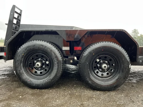2024 Rice Trailers 7×16 10K Equipment Hauler w/D-Rings, Spare Mount, & Toolbox - Image 5