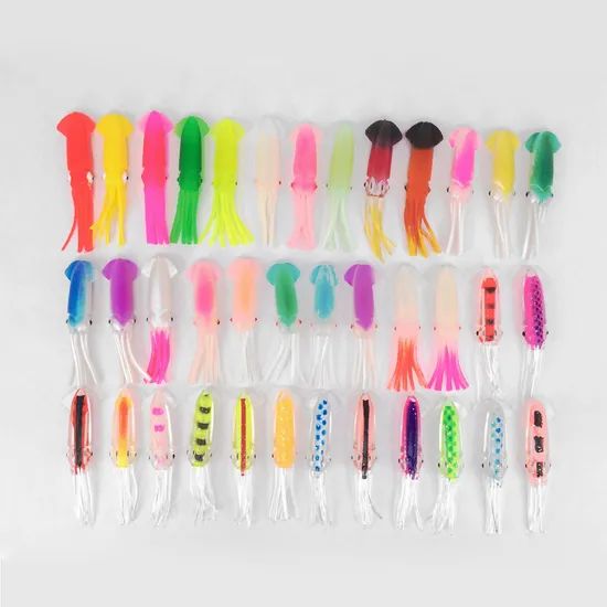 Squid Bait 10cm Customized Soft Plastic Octopus Fishing Lure Material PVC Origin China OEM Available HS Code 95079000 Trademark - Image 5