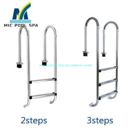 Durable Inground Swimming Pool Heavy Duty Ladder with Handrail - Image 3