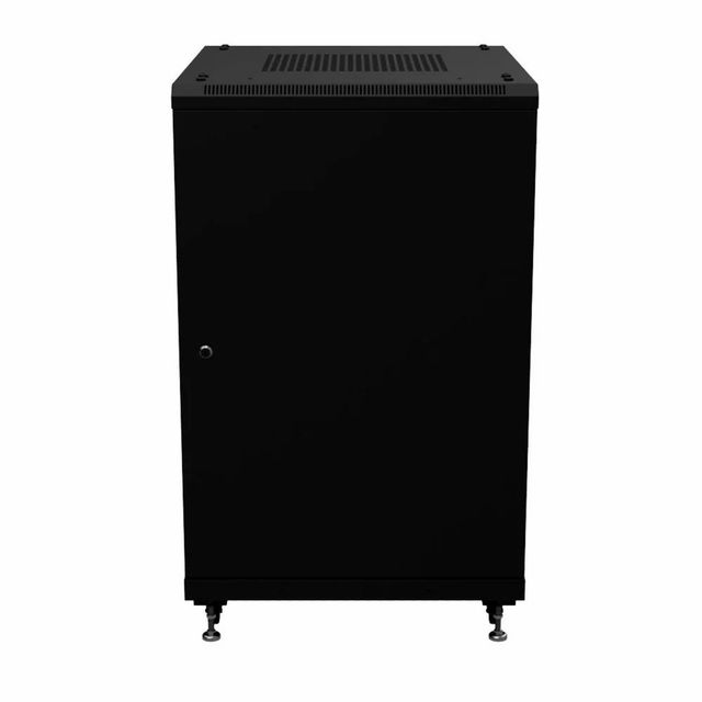 Cold rolled steel 18u network racks Size 4 FEET Network Speed 10 Finishing Type BOX Rack Standard STEEL Voltage 240 - Image 2