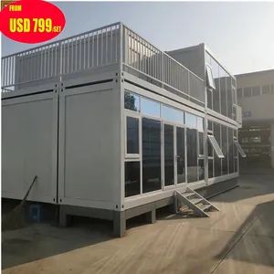 Prefabricated Portable Container House Manufacturers Modular Hotel Office - Image 5