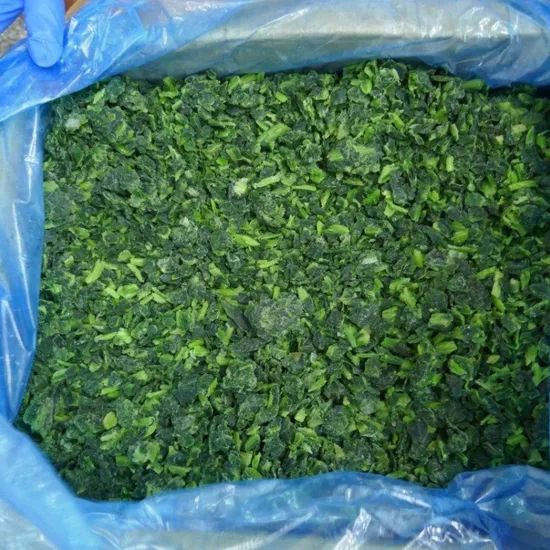 Frozen Spinach HALA Shandong 1Y 12M Shelf MOQ100 89% Nutretention - Image 1