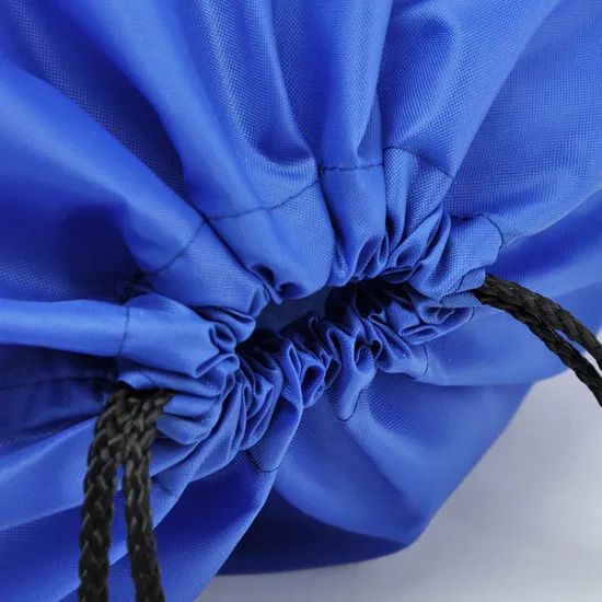 Promotional Fashionable Recycled Polyester Fabric Backpack School Drawstring Bag - Image 3