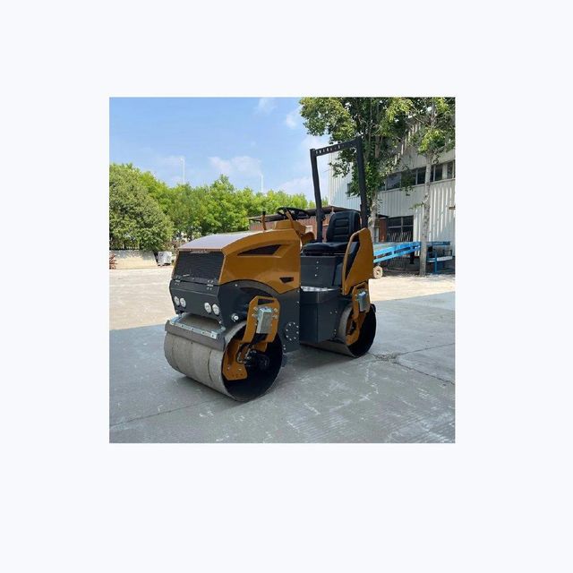 road roller compactor for construction projects high quality smooth drum machine with excellent compaction force suitable for highways roads parking lots and industrial sites - Image 3