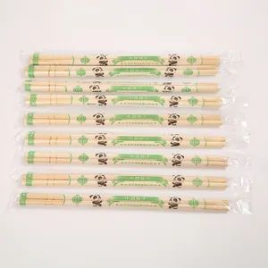Bamboo Products Kitchenware Dinnerware Custom Disposable Round Chopsticks - Image 3