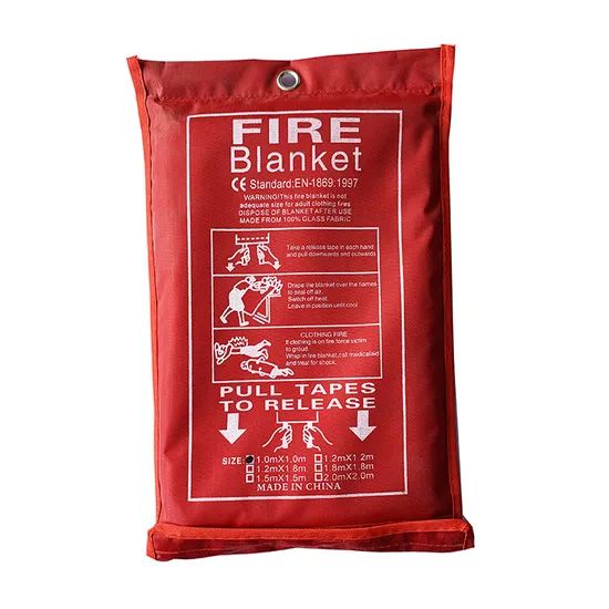 Premium Fiberglass Fire Blanket - Multiple Sizes for Safety Color White Trademark HetianAn Size 1000mm*1000mm Application - Image 3