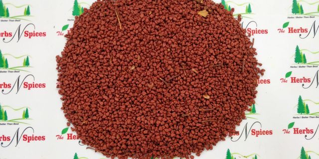 Annatto Seed (Whole) – Indian Origin – Cleaned & Dried Form Dried Seeds Color Reddish-brown German Name Annattosamen Secondary Use Flavoring - Image 4