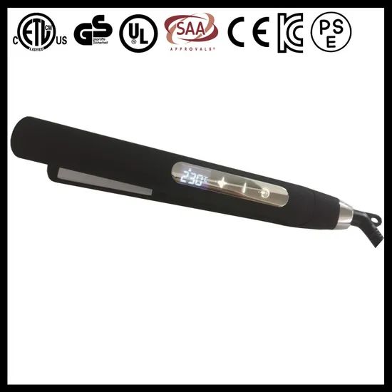 Black Tourmaline Ceramic Coating Hair Styler with Touch - Image 1