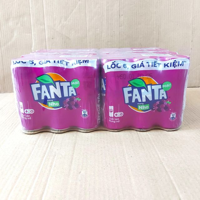 Classic Fanta Grape Soft Drink 320ml Can Original Grape Flavour Carbonated Beverage Premium Quality Ideal For Party Events Retail Shop And Food Service Use - Image 1