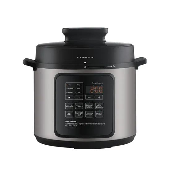 Fast Cooking Stainless Electric Pressure Cooker That Locks in Natural Food Flavors - Image 5