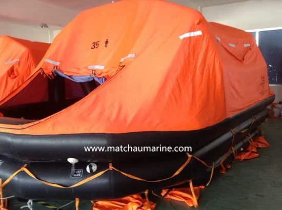Csm Solas Throw Over Board Inflatable Life Rafts Origin China Type Life Rafts Material Rubber HS Code 89071000 Trademark - Image 2