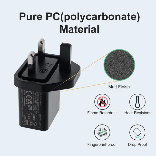 Singapore Safety Mark PSB Certificate Type G Plug USB a Power Adapter 5V 1A 5V 2A Charger - Image 4