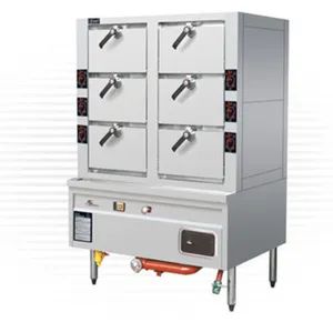 Commercial Kitchen Equipment - Stainless Steel Rice Steamer - Image 4