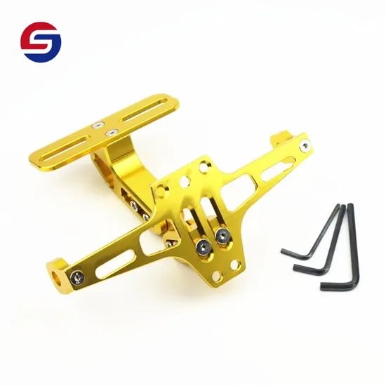 Motorcycle Msx Adjustable License Plate Frame Bws Large Displacement Modified Electric Motorcycle Aluminum Alloy Aircraft License Frame - Image 4