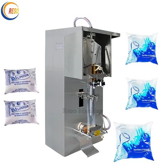 Full Automatic Water Pouch Sauce Bag Sealing Machine Sachet Pure Juice Liquid Filling Packing Machine - Image 1