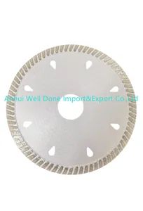 Sintered Turbo Silent Continuous Rim Porcelain Concrete Tile Diamond Saw Blade - Image 4