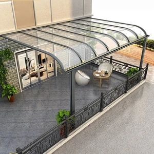 Custom Polycarbonate Outdoor Canopy for Retractable Roof and Patio Awning - Image 4