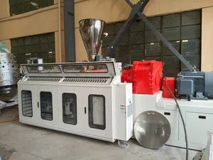Quality Plastic PVC Pipe Double Screw Extruder HDPE Pipe Single Screw Extruder - Image 6