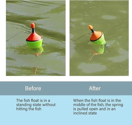 Automatic Fishing Float Portable Fast Fishing Float with Spring Ci19119 - Image 3